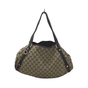 Gucci Tote Bag GG Canvas Brown